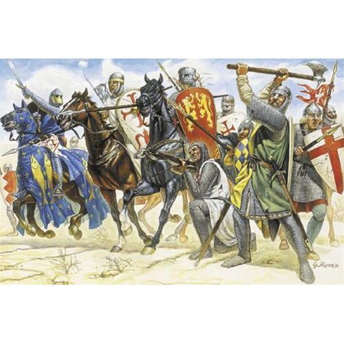 The Knights Crusade Kit 1:72 Italeri It6009 Modellino