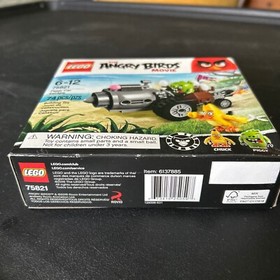 Lego Angry Birds Piggy Car Escape Set 75821 74 Pcs Chuck & Piggy Figures NEW