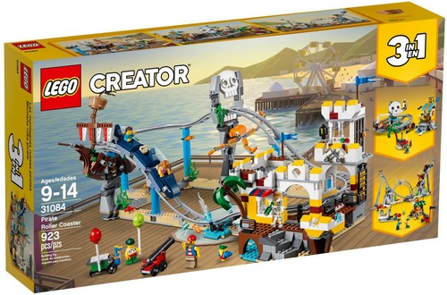 LEGO CREATOR PIRATE ROLERCOASTER 31084 RETIRED SEALEDFREE SHIP