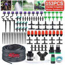 40M Drip Irrigation System Drip Supply Pipe Auto Drip Irrigation Kits for Garden