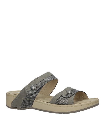Damen Pantoletten Keilabsatz Slipper//Klettverschluss Sommer Bequeme Gr.36-42 NEU