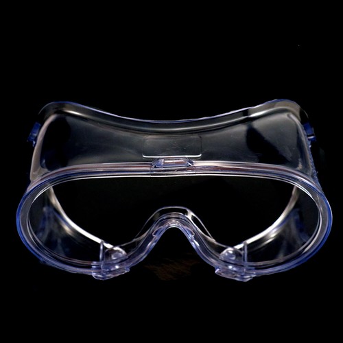 Clear Safety Goggles Glasses Anti Fog Wear Lens Work Lab Protective Chemical