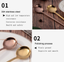 Flatware Gift Idea Premium Stainless Steel Metal Teaspoon Coffee Dessert Spoon