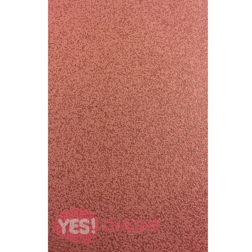 Plain Red Wallpaper Luxury Textured Vinyl Embossed Cushioned Simple x 3 Rolls