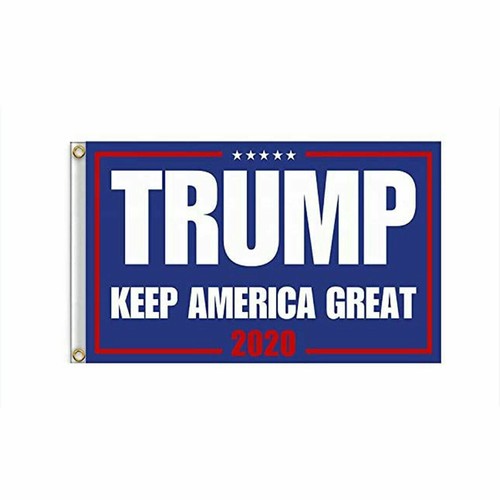 4pc Set Donald Trump for 2020 President Large Flag Keep America Great MAGA 3/'x5/'