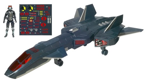 Gi Joe Movie 3.75 Inch Figure /& Echo Vehicle Night Raven with Air Viper Rare ...
