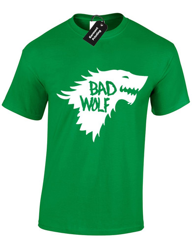 BAD WOLF MENS T SHIRT GAME OF JON SNOW TYRION THRONES INSIRED DEADPOOL FUNNY