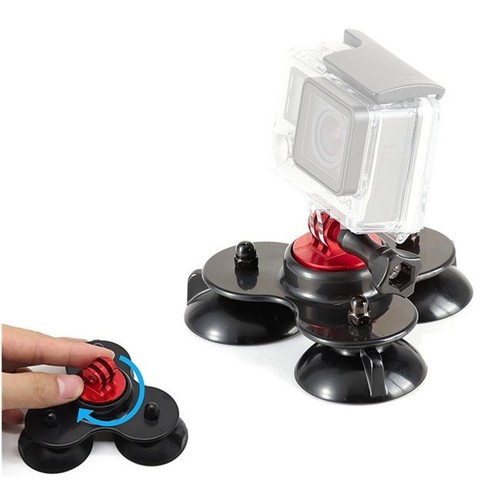 Ventosa Montaje Del Coche Soporte De Parabrisas Soporte de Vidrio para GoPro Hero HD SJCAM