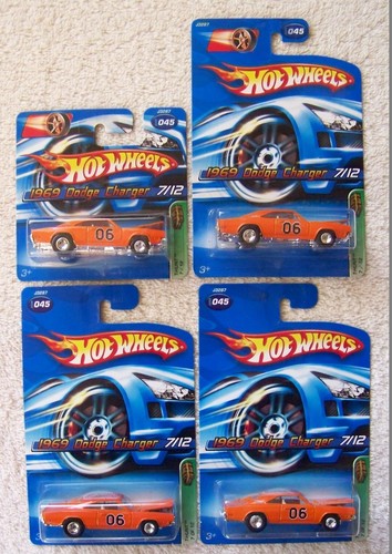 2006 Hot Wheels Treasure Hunts T-Hunt 1969 Dodge Charger #045 Choice Lot