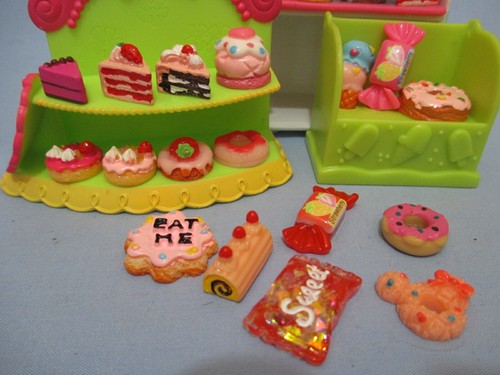 Details about / Littlest Pet Shop Random Lot 7 Strawberry Shortcake Donuts Sweets Pastries