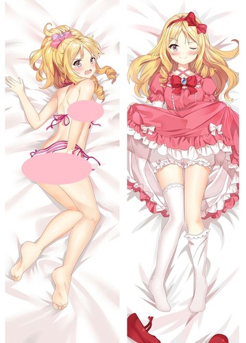 59/'/' Eromanga Sensei Anime Dakimakura Yamada Elf Hugging Body Pillow Case #3
