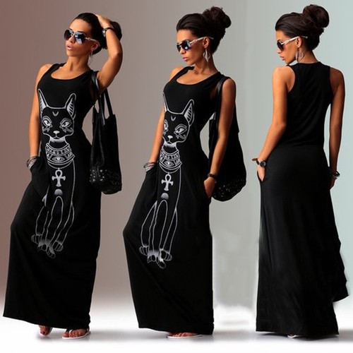 Women Fashion Evening Party Prom Maxi Dress Holiday Wedding Ball Summer Skirt