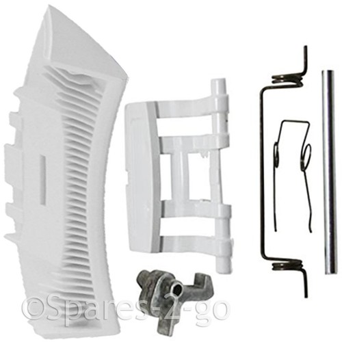MANIGLIA Della Porta Kit Perno Di Cattura Per Servis M6000 M6002 M6012 LAVATRICE BIANCA
