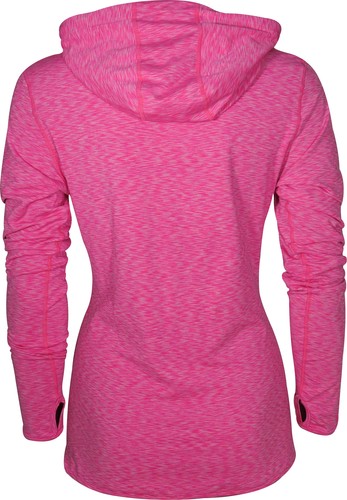 More Mile Rad femme en polaire à capuche Rose Léger Gym Running Training Sweat à capuche