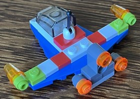 LEGO 30070 Toy Story ALIEN SPACE SHIP - 100% Complete with Figure & Instructions