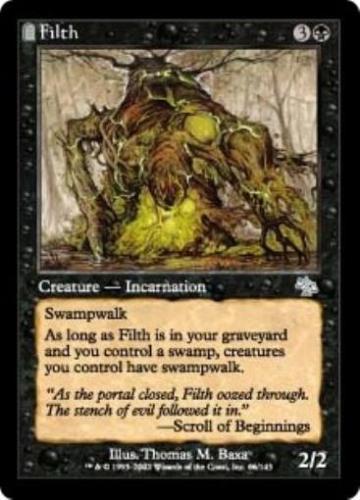 Filth x4 Judgment MtG NM pack-fresh