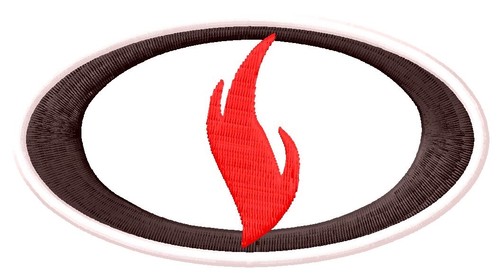 KARATE KENPO Flame brown Iron on PATCH Aufnäher Parche brodé patche toppa kempo