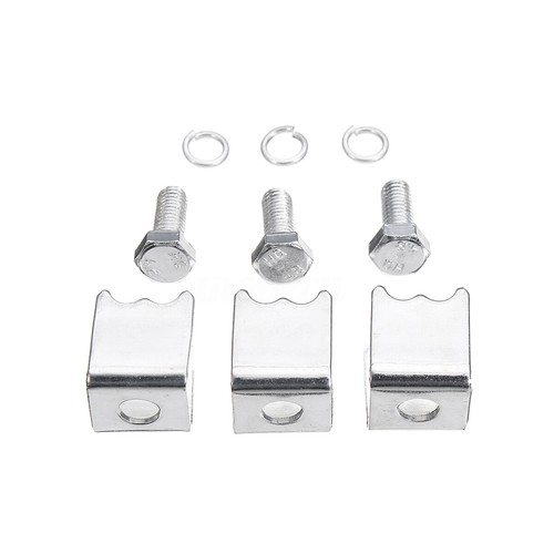 60mm Universal Car Exhaust Dual Tail Pipe Tips Inlet Stainless Steel Chrome