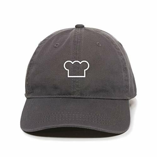 Chef Hat Baseball Cap Embroidered Cotton Adjustable Dad Hat