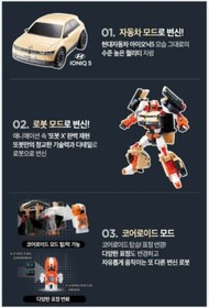 Tobot X Y X 2023 New Hyundai Ioniq Avante Staria Car Transformer Robot