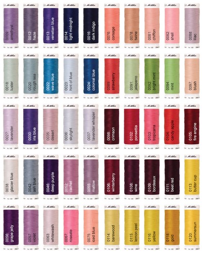 AMANN METTLER SERALON 1678 N°100200m Rollealle 435 Farben in einem Angebot