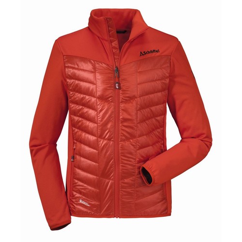 Schöffel Rom Hybrid ZipIn Funktionsjacke rot