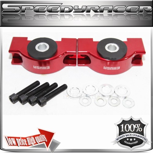 ENGINE TORQUE MOUNT KIT RED for 92-00 Civic 94-01 Integra 93-97 Del Sol Billet