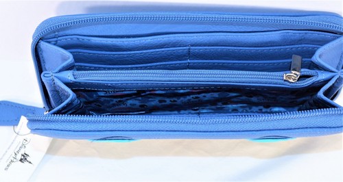 Disney Parks Exclusive Loungefly Stitch Multi Face Zip Around Wallet NEW CUTE