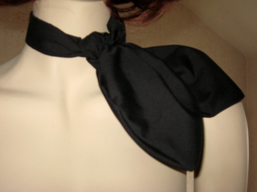 New Black red green grey White Rockabilly Lolita Goth Neck Head Tie Scarf Party