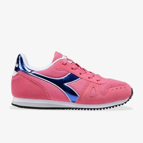 Scarpe da Ragazza Diadora Simple Run Gs Sneakers Donna Rosa 1011757760150152