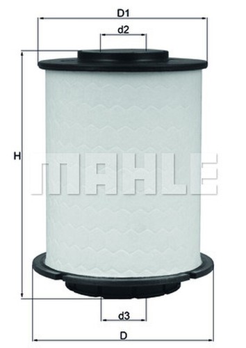 MOUDS Original carburant filtre KX 404d 74 mm filtre utilisation Pour Opel Moka 1.6