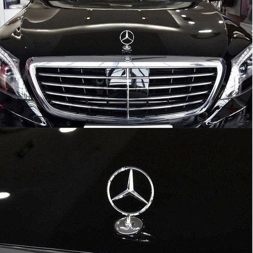 For MERCEDES BENZ Hood Ornament OEM Emblem W210 W202 W203 C200 W211 Silver