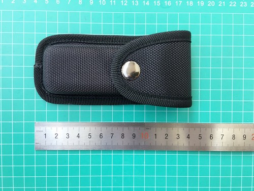 De Alta Calidad Funda De Nylon Bolsa Para Plegable de bolsillo Cuchillo hasta 4.7/" Longitud De Cierre