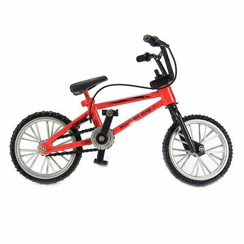 rot Mini Fahrrad Bike 1\12 Puppenhaus Miniatur hochwertig Dekoren s^//DE V8N2