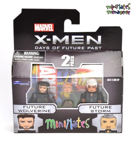 Marvel Minimates Series 58 X-Men Future Past Movie Future Wolverine /& Storm