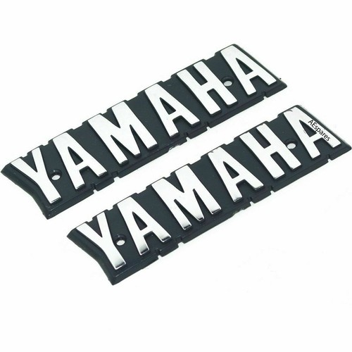 Yamaha Rx 100 Fuel Tank 3d Emblem Monogram Logo Decal ECs