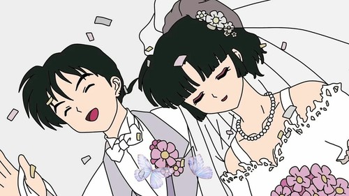 Inuyasha Maitreya Sango mariage métal badge broche pin Limited Cadeau Hot pré N