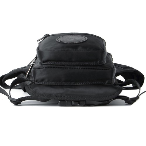 Men Waterproof Nylon Leg Bag Waist Fanny Pack Drop Belt Messenger Shoulder Bags