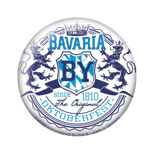 Kuehlschrankmagnet Magnet Button Magnete Oktoberfest Bavaria 16258