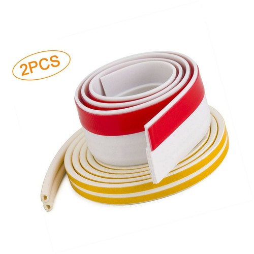 Soundproof Weather Stripping Door Draft Stopper Kit 19.5Ft Long Insulation F...