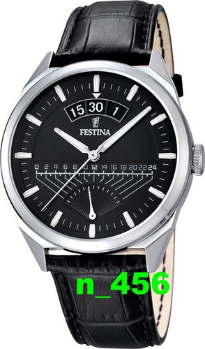 FESTINA UHR SPORT TREND KLASSIK HERRENUHR LEDERARMBAND 5 ATM wd F 16873 F16873//4