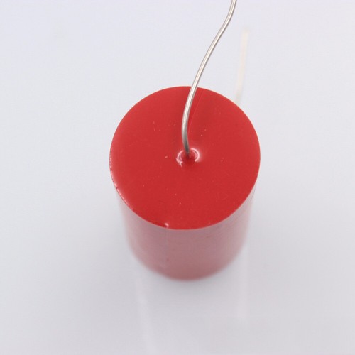 2PCS MKP CAPACITOR 4.7uf 400VDC Audiophile Red Tubular Axial Grade Capacitor DIY
