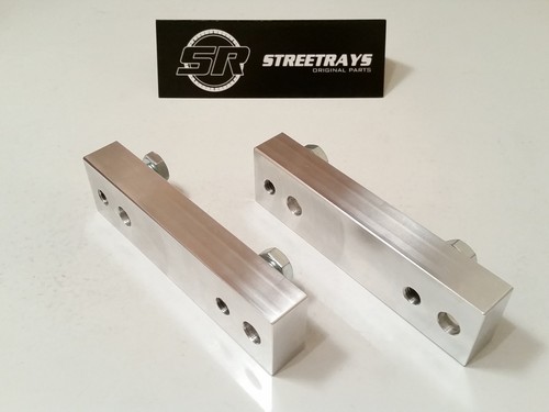 SR Billet Sway Bar Drop Bracket 2-4/" Lift Chevy Colorado /& GMC Canyon 15-18