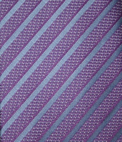 New BOSS by Hugo Boss 7.5cm Striped Italian Silk Tie Pastel//Pink 50380884 NWT