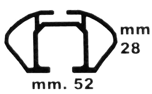 Sistema ba320l CARBONLOOK BARRE PORTATUTTO King 1 per Kia Sportage SL 5tür 10-16