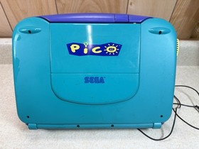 Sega Pico Console with 3 Games tested And Working! Ready To Play!