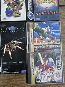 Lot D'ancien Jeux Vidéo Sega Saturn