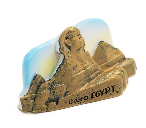 Egypt Sphinx 3D Resin Fridge Magnet Travel Tourist Souvenir Memorabilia