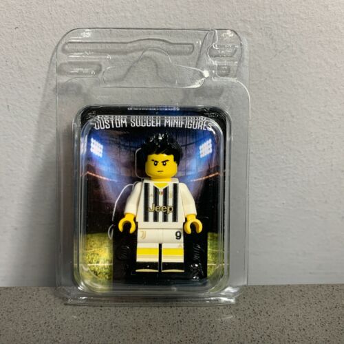 Display Cornice Lego Calciatori Alvaro Morata Juventus 2020 2021 