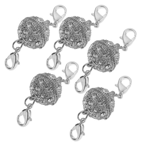 10pcs Brass Magnetic Lobster Clasps for Necklace Bracelet DIY Findings